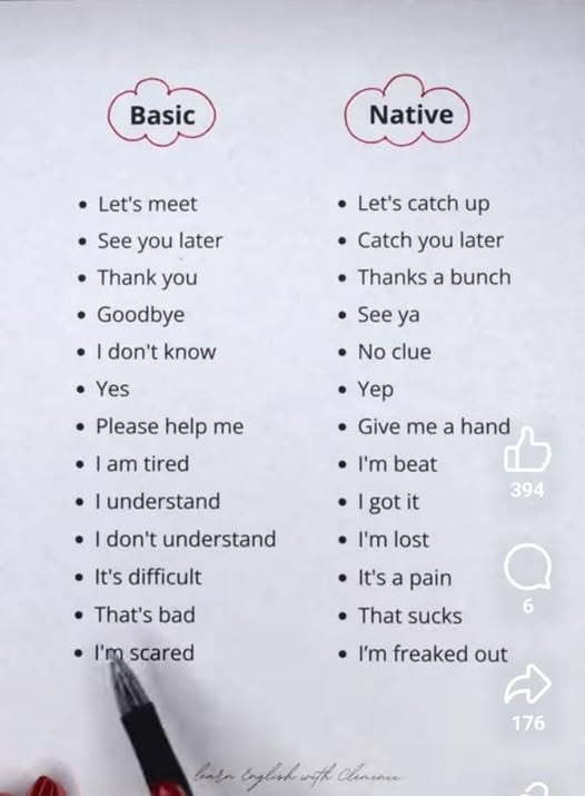 basic natives